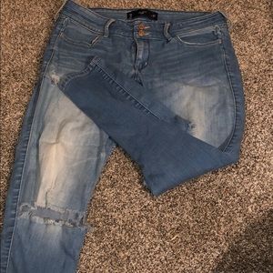 Hollis tee crop jeans